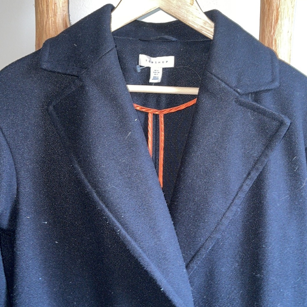 Topshop Peacoat